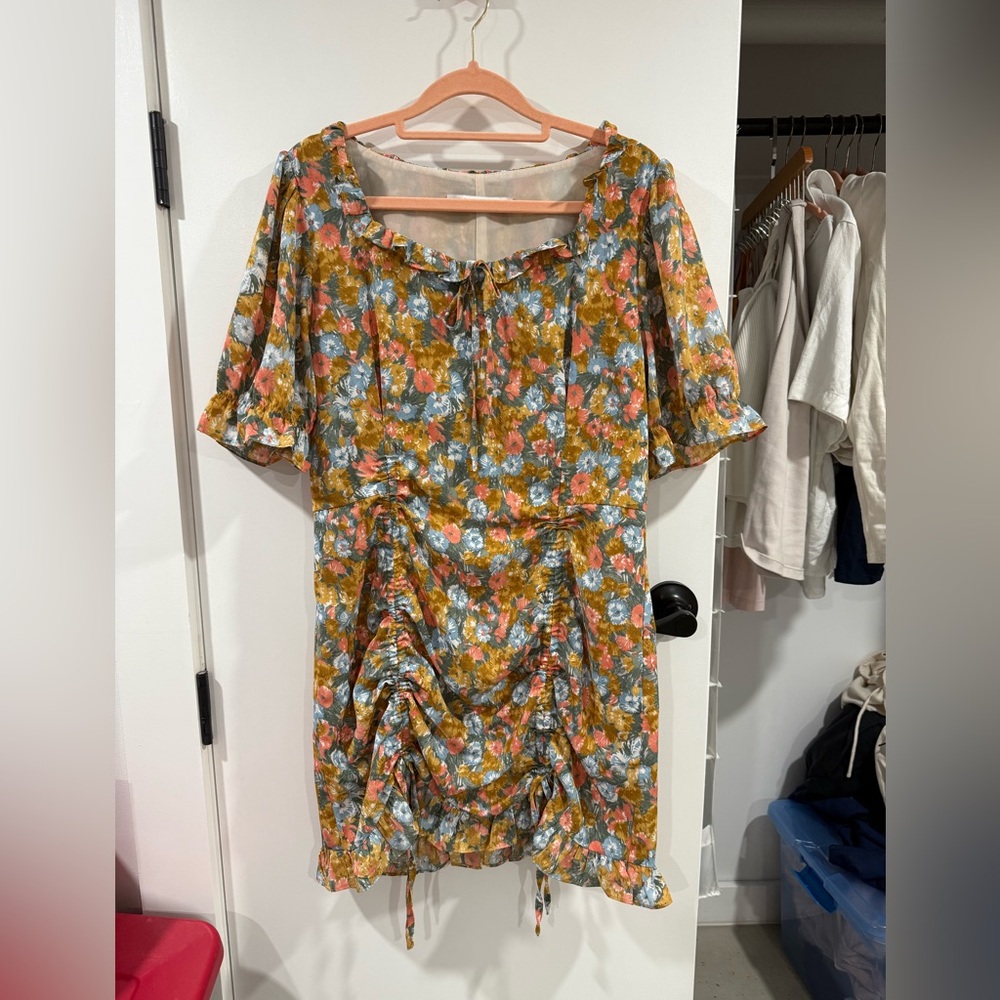 Floral Print Women's Dress